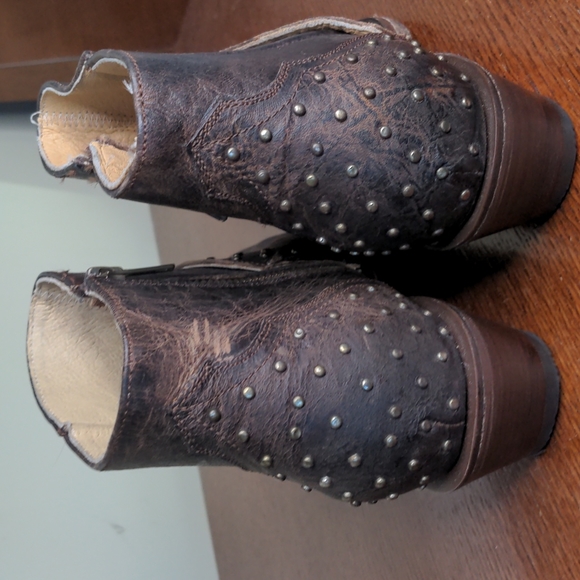 New Roper Handmade in Mexico Ankle Boots Western 9 - Picture 4 of 11